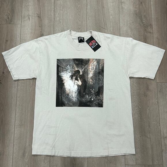 FW22 Revenge Angel Kiss Tee T Shirt size Medium M - Pre Owned - Picture 1 of 6